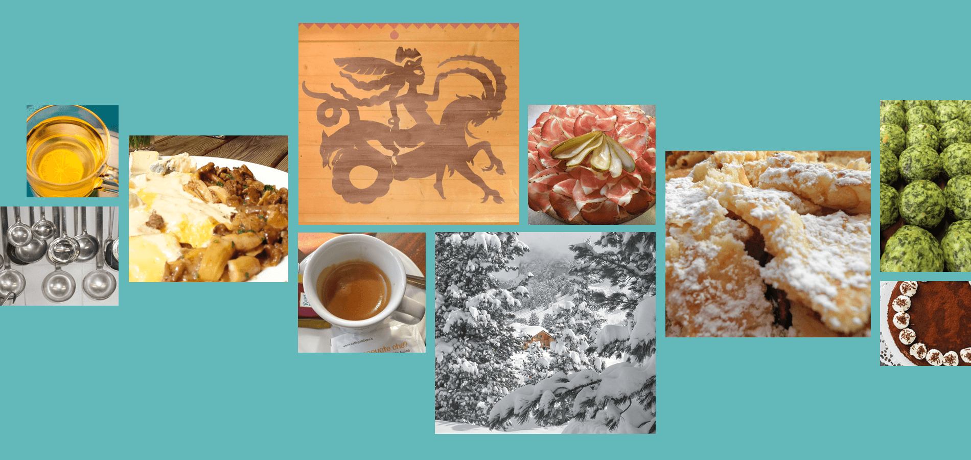 Homemade specialties from the kitchen of the Gran Paradiso hut